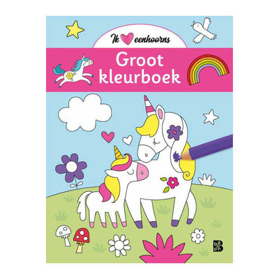 Standard publisher large coloring book unicorns