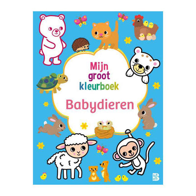 Editore standard il mio grande libro da colorare: cuccioli di animali