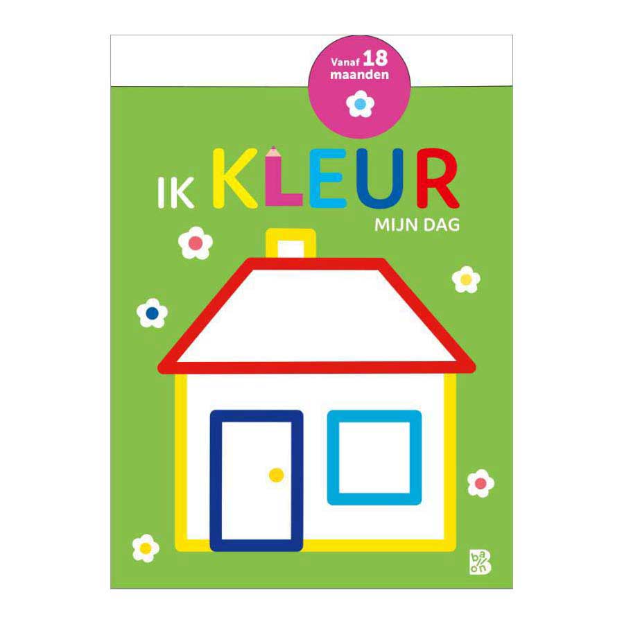 Standaard uitgeverij mijn allereerste kleurboek - ik kleur mijn dag 18m+