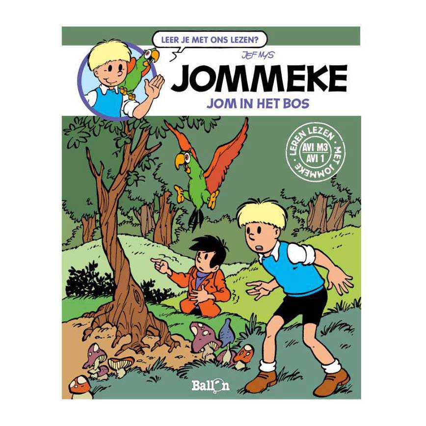 Editor estándar jommeke - jom en el bosque - avi m3
