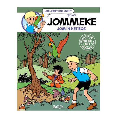Editore standard jommeke - jom in the woods - avi m3