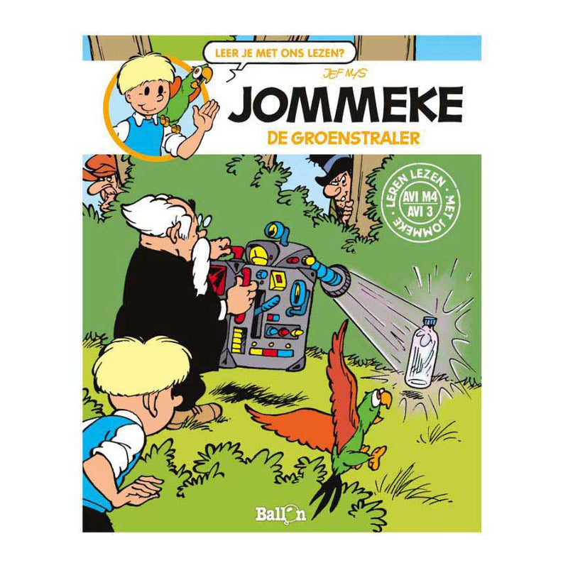 Standaard uitgeverij jommeke - de groenstraler - avi m4
