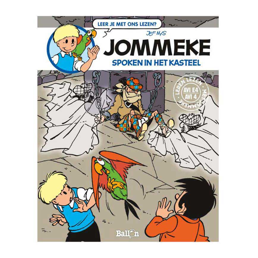 Editorial estándar Jommeke - fantasmas en el castillo - avi e4