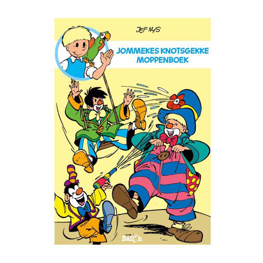 Libro de chistes locos de la editorial Standard Jommekes