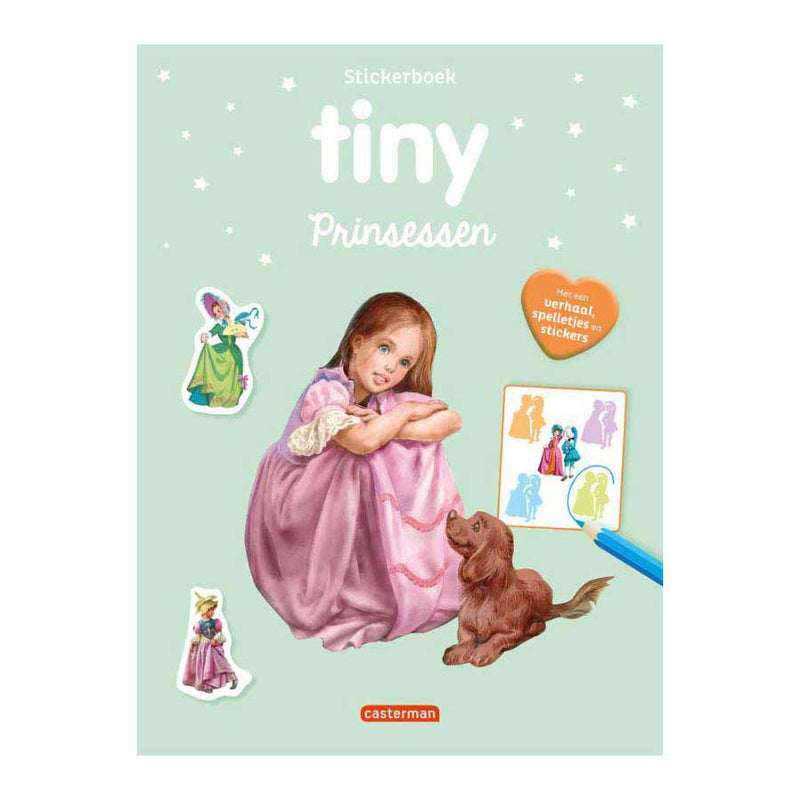 Libro de pegatinas diminuto de editorial estándar - princesas
