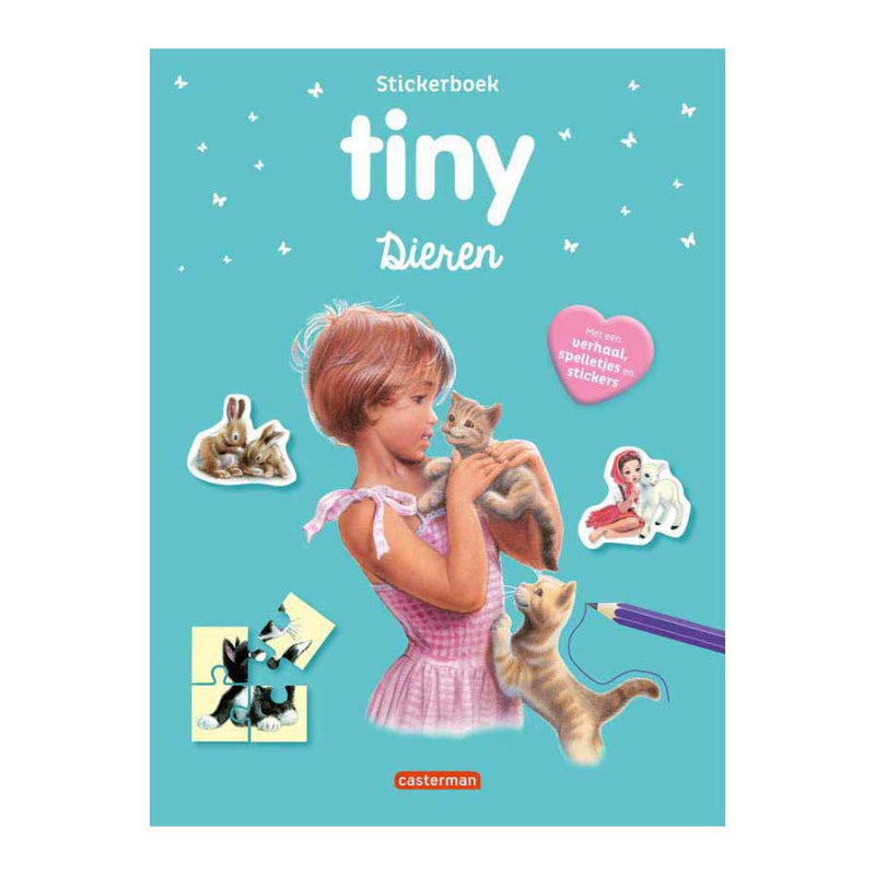 Libro de pegatinas diminuto de editorial estándar - animales
