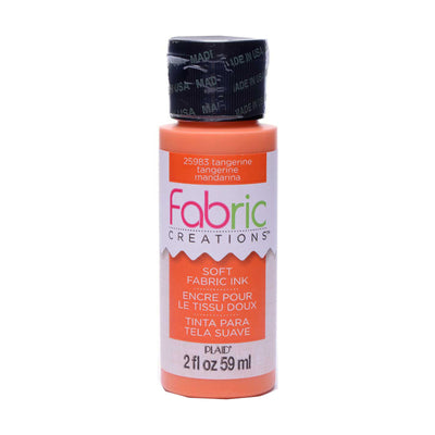 Fabric creations • soft fabric inkt 59ml tangerine