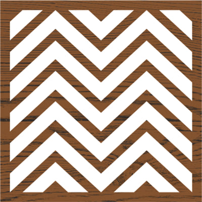 Fabric creations • block printing medium 6x6cm chevron