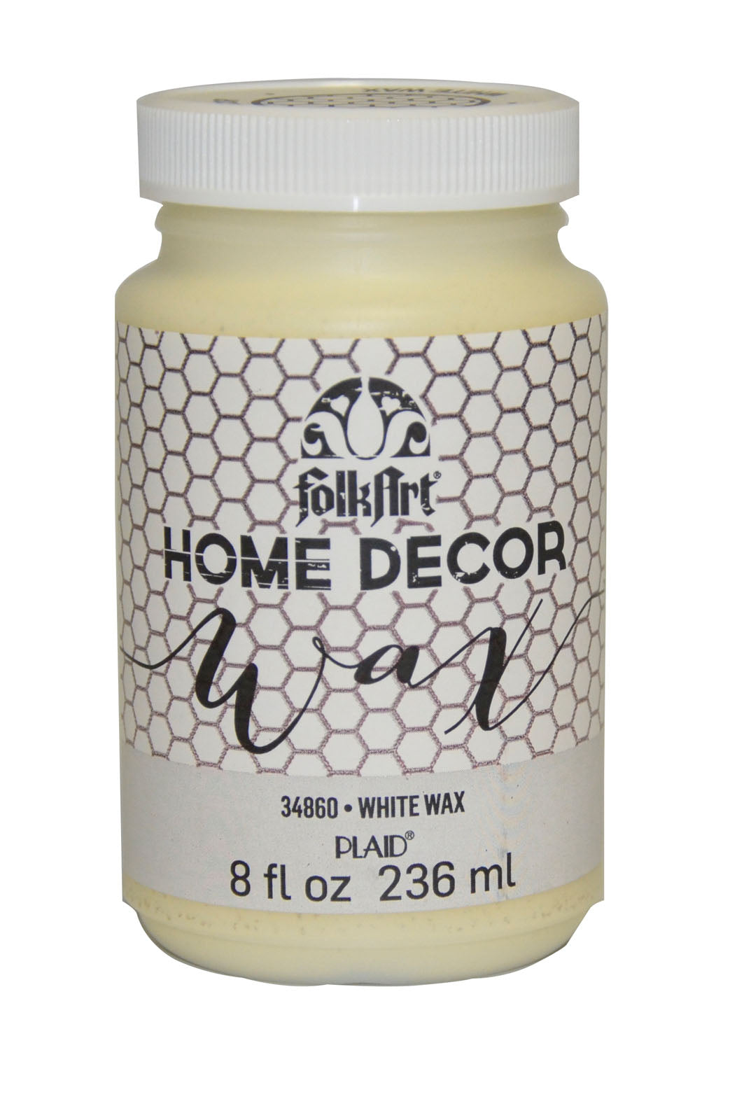 Folkart • cera per decorazioni domestiche bianca 236ml