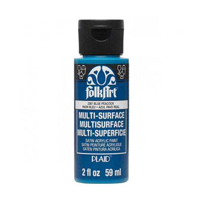 Folkart • multi-surface paint blue peacock 59ml