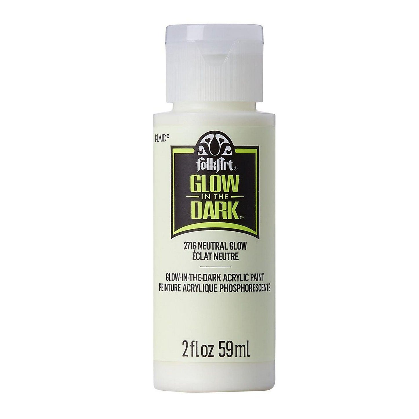 Folkart • glow in the dark colors neutral glow in the dark 59ml