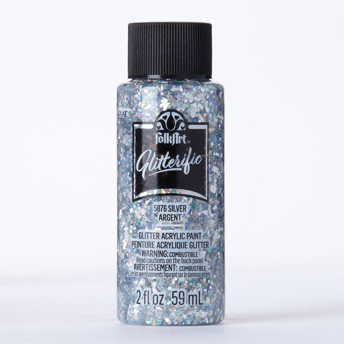 Folkart • colori scintillanti argento 59ml
