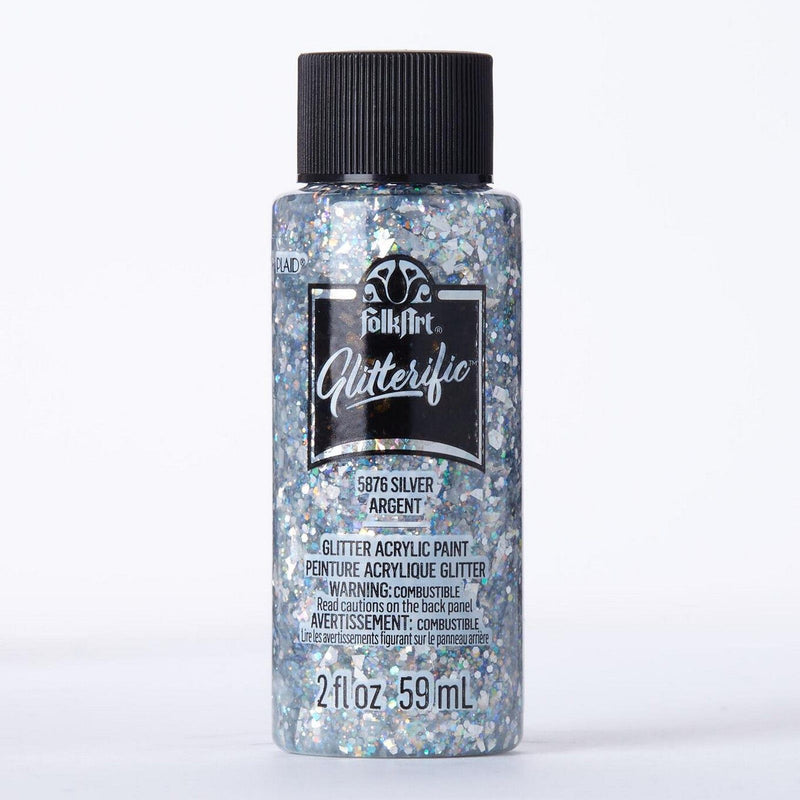 Folkart • colori scintillanti argento 59ml