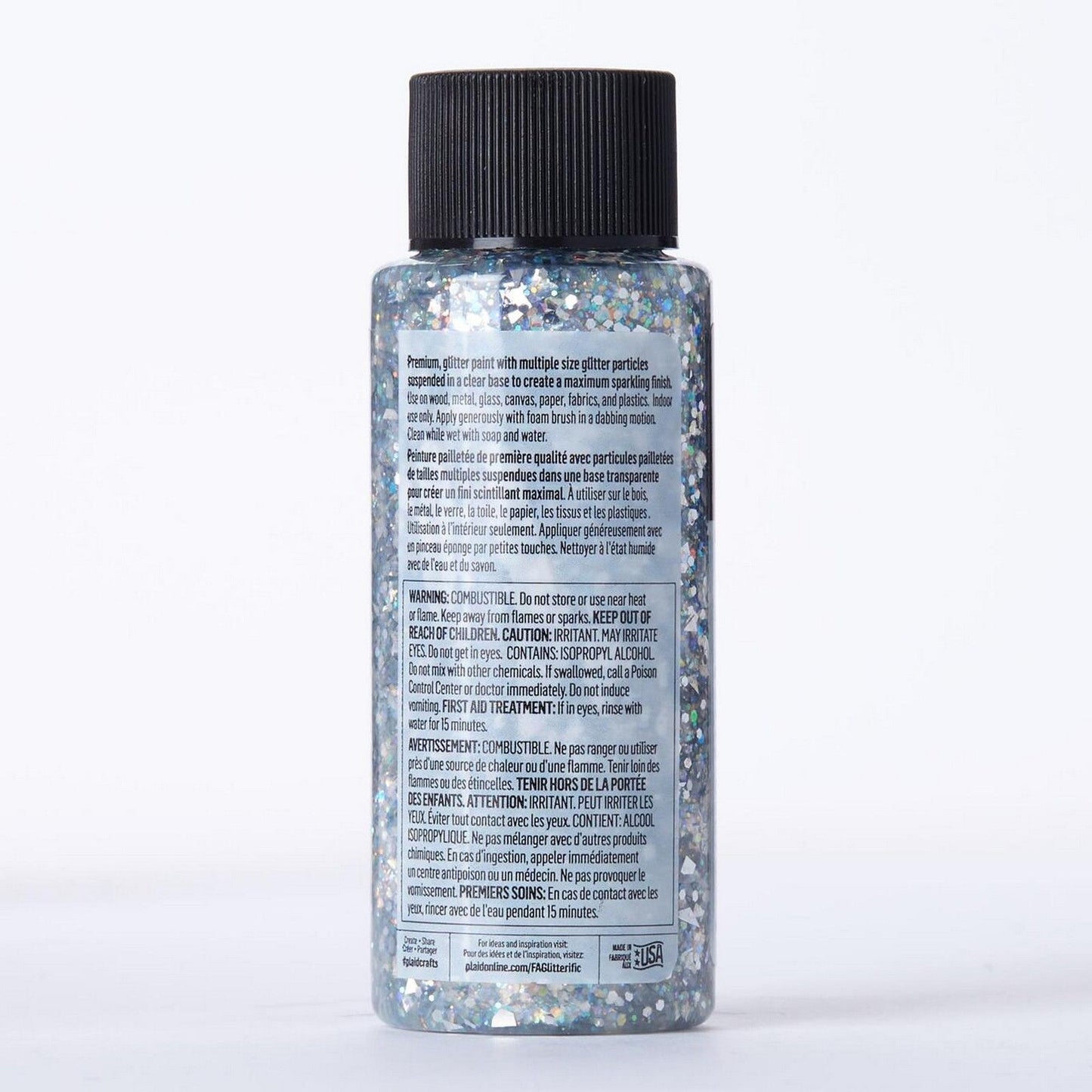 Folkart • colori scintillanti argento 59ml