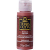 Folkart • terra cotta textured acrylic paint 59ml red clay