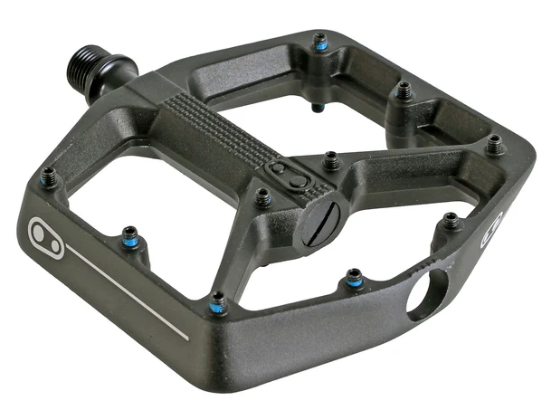 Crankbrothers Crankbrothers Stamp3 Piattaforma di magnesio pedale 9 16 V2 grigio carbone V2 grande