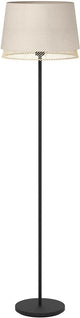 Eglo tabley vloerlamp - e27 - 153 cm - natuur|bruin|zwart - textiel