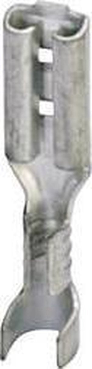 Sin marca sans marque phoenix contact 3240153 manguito para enchufe plano ancho de inserción: 2,8 mm espesor de inserción: 0,8 mm 180 ° metal sin aislamiento