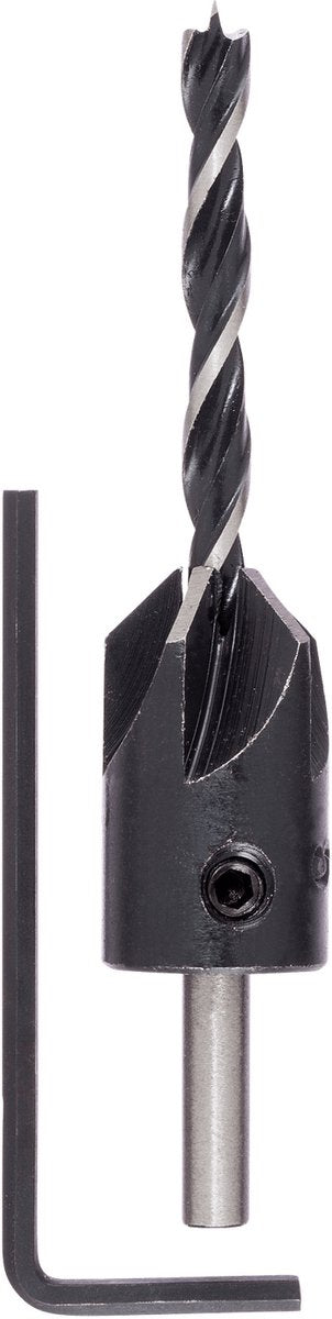Bosch - punte elicoidali per legno con svasatore 5,0 x 45 x 85 mm