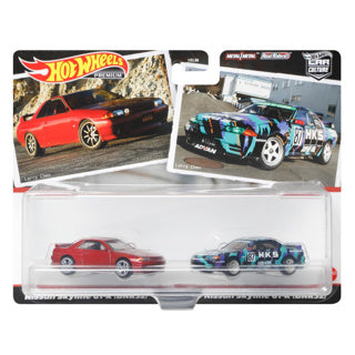 Mattel hot wheels premium 2 pack assorti | 8 stuks