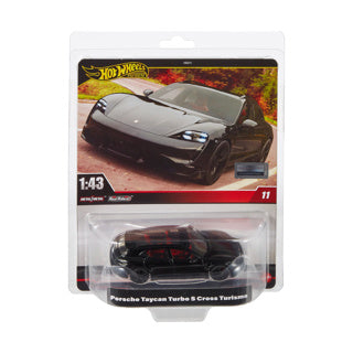 Hot wheels premium 1:43 porsche taycan turbo s