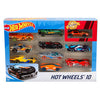 Mattel hot wheels giftpack, 10st