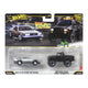 Hot Wheels Premium Car Culture set da 2: macchina del tempo Ritorno al futuro e camioncino Toyota del 1987