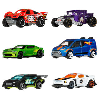 Coches y camiones de juguete de metal Hot Wheels - juego de 6 vehículos hw legends