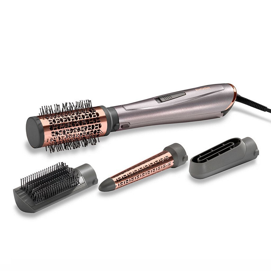 Babyliss as136e air style 1000 föhnborstel zwart koper palladium
