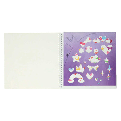 Libro de pegatinas y plantillas Amo a las princesas