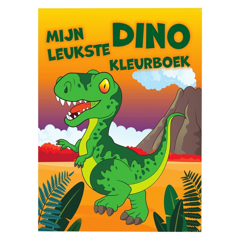 Mijn leukste dino kleurboek 48 pagina's