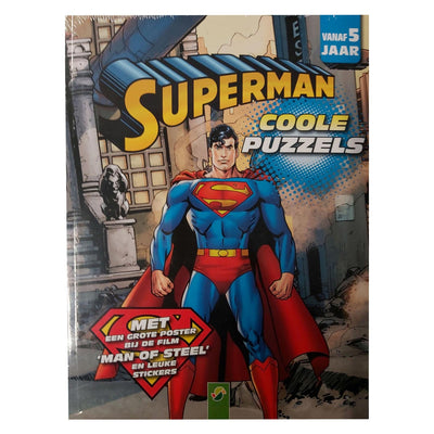Superman Cool Letter Puzzle, Doolhoven Doeboek