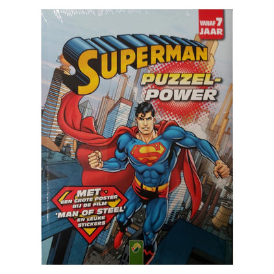 Puzzle di Superman Power Letter, Doolhoven Doeboek