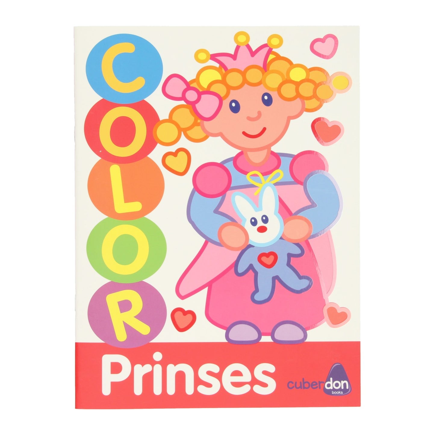 Tarjetas orales Dikke Lines Colorbook Color Princess