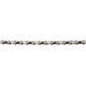 Catena a rulli KMC X12 - 50 m - Argento Nero