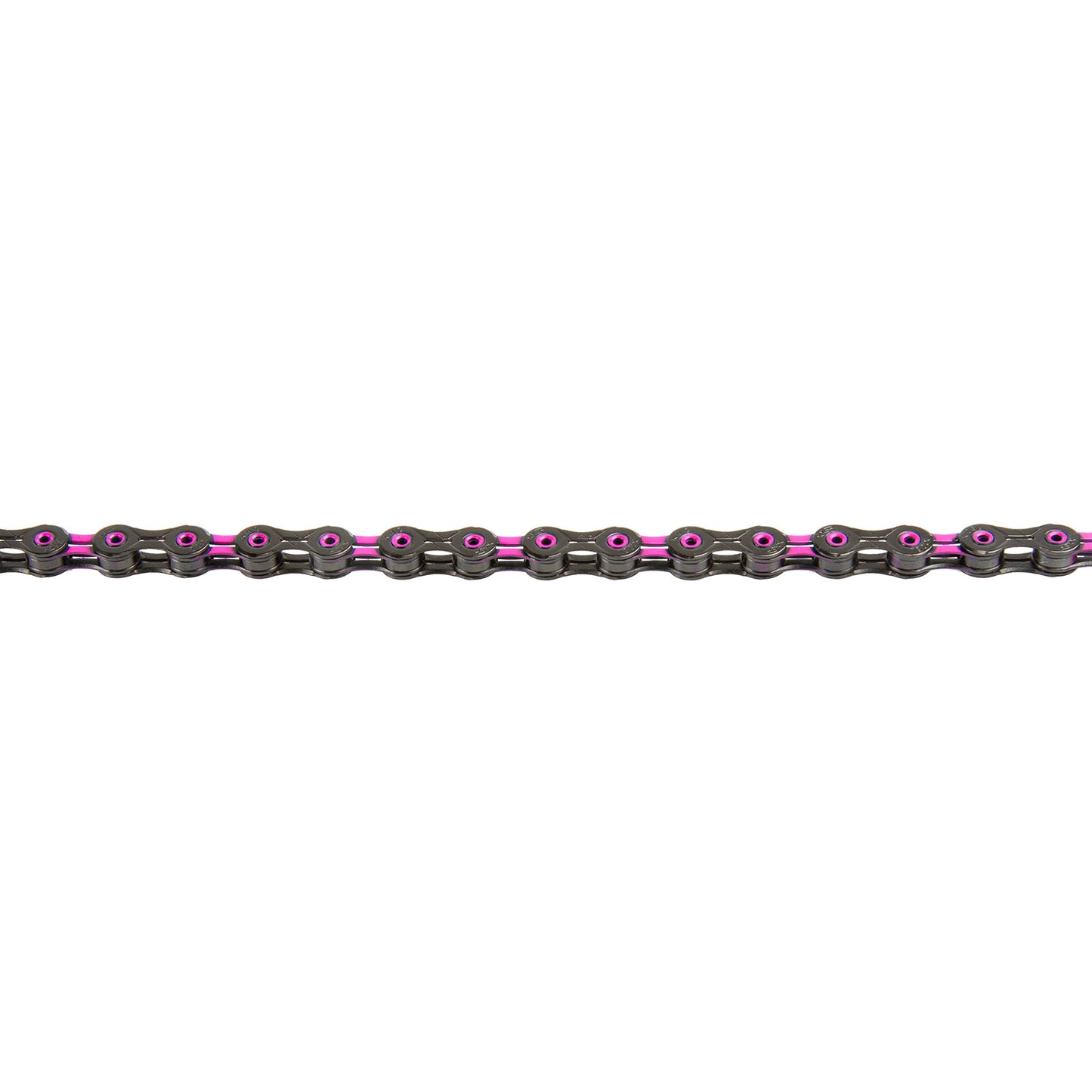 Cadena de bicicletas KMC DLC 11 118 Schakels - Black Pink
