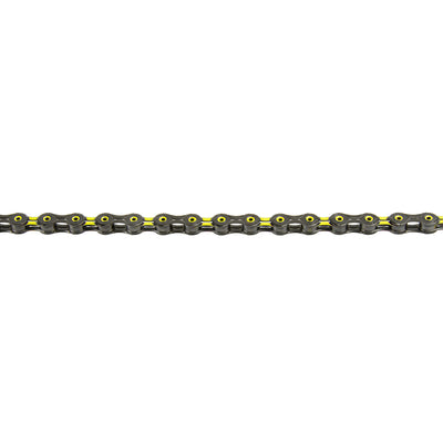 KMC DLC 11 118 - Collar de color duradero (negro) - 118 enlaces