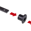 Wolfcraft Wolfcraft Table Table Clamp Pro 65-150-W Negro y verde