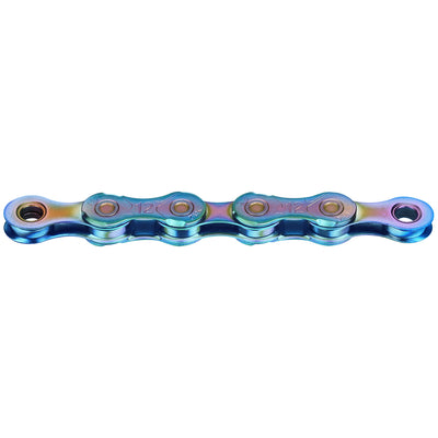 Cadena kmc x12 12v 126l encerada ti-n oro