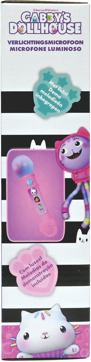 Lexibook gabby's dollhouse lighting microphone