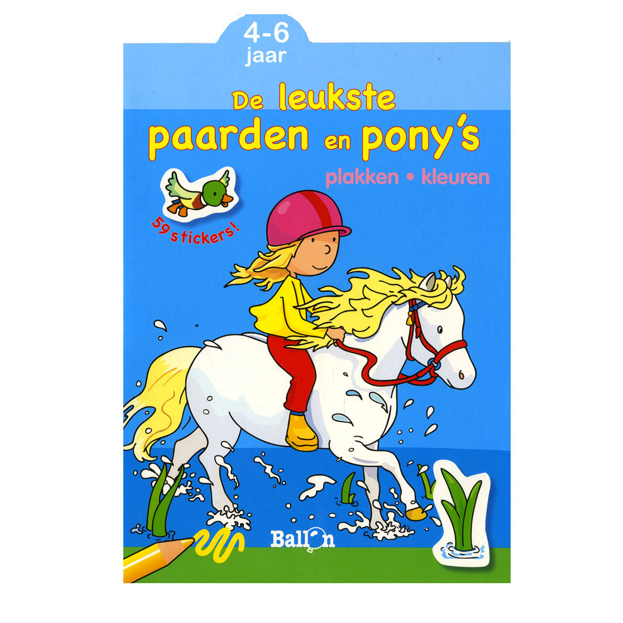 Pasta e colori - I cavalli e pony più belli, 4-6 anni