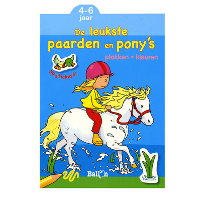 Pasta e colori - I cavalli e pony più belli, 4-6 anni