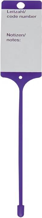 Eichner Schlesselanhaenger viol. Pacchetto da 100 pezzi