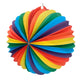Boland papieren ballonlampion regenboog ã˜25cm