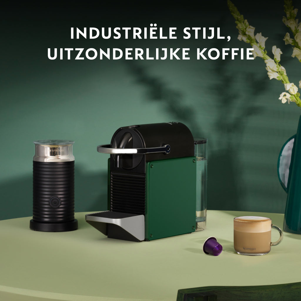 Krups krups xn3063 nespresso pixie tazza di caffè verde scuro nero