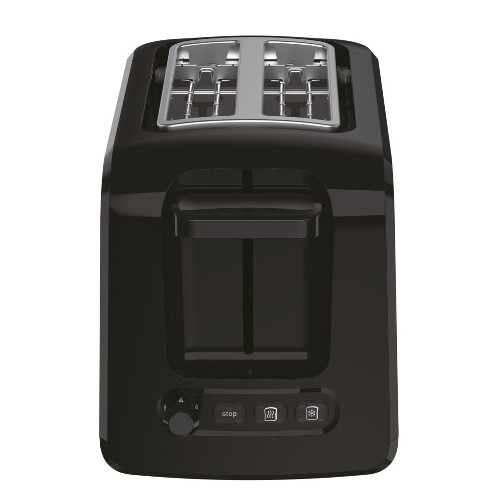 Tefal Tefal TT410D Toster Express 16x26x19 cm 850W de acero inoxidable negro
