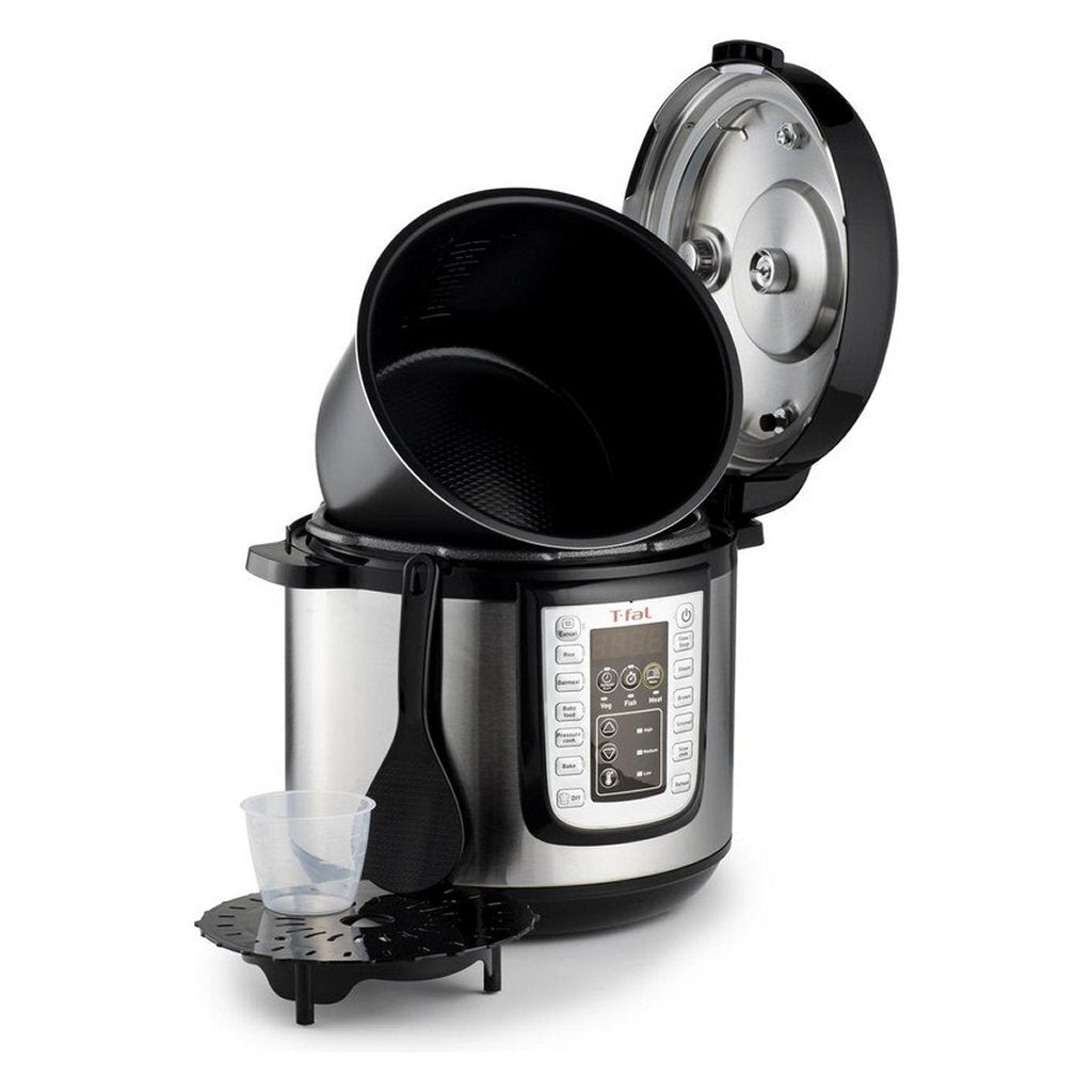 Tefal Cy505E All-in-One Cooker lento 6L in acciaio inossidabile in acciaio inossidabile