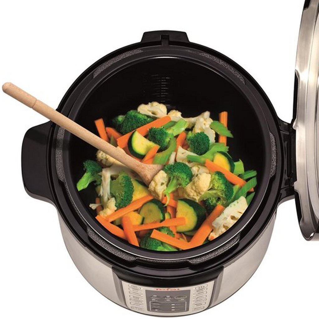 Tefal Cy505E All-in-One Cooker lento 6L in acciaio inossidabile in acciaio inossidabile