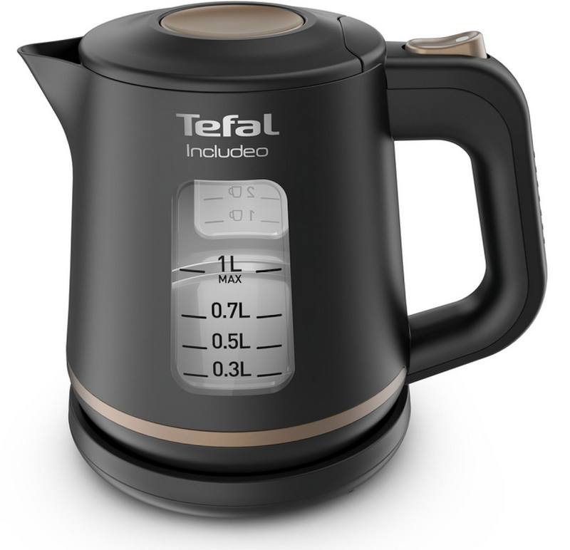 Tefal includeo kettle 1l black