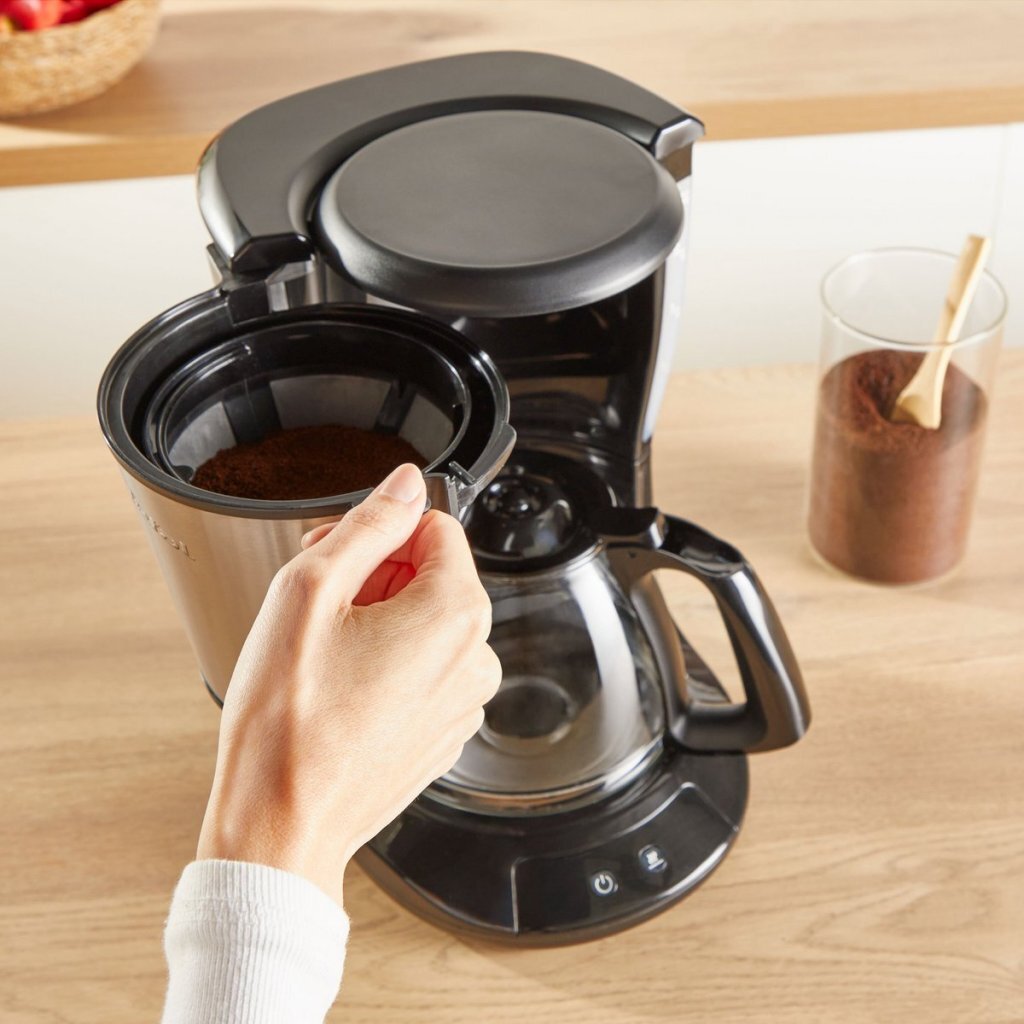 Caffettiera Tefal subito in acciaio inox 1,25 l